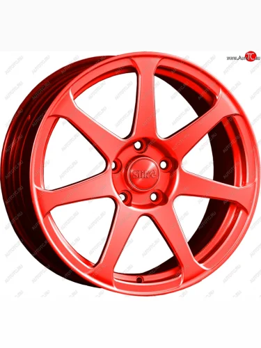 Кованый диск Slik classik R17x7.5 RAL 3026 ярко алый (3026) 7.5x17 (Цвет: 3026) 