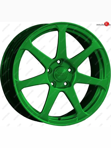 Кованый диск Slik classik R17x7.5 Зеленый (GREEN) 7.5x17 (Цвет: GREEN) 