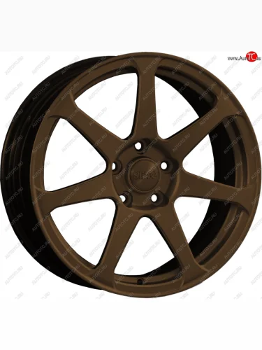 Кованый диск Slik classik R17x7.5 Коньячная бронза. Глянец (BRZCGN) 7.5x17 (Цвет: BRZCGN) 