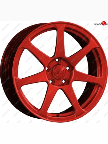 Кованый диск Slik classik R17x7.5 Candy RED красный 7.5x17 (Цвет: Candy RED красный 7.5x17) 