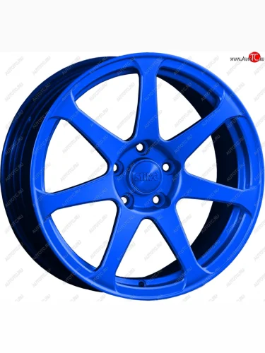 Кованый диск Slik classik R17x7.5 Candy BLUE синий 7.5x17 (Цвет: Candy BLUE синий 7.5x17) 
