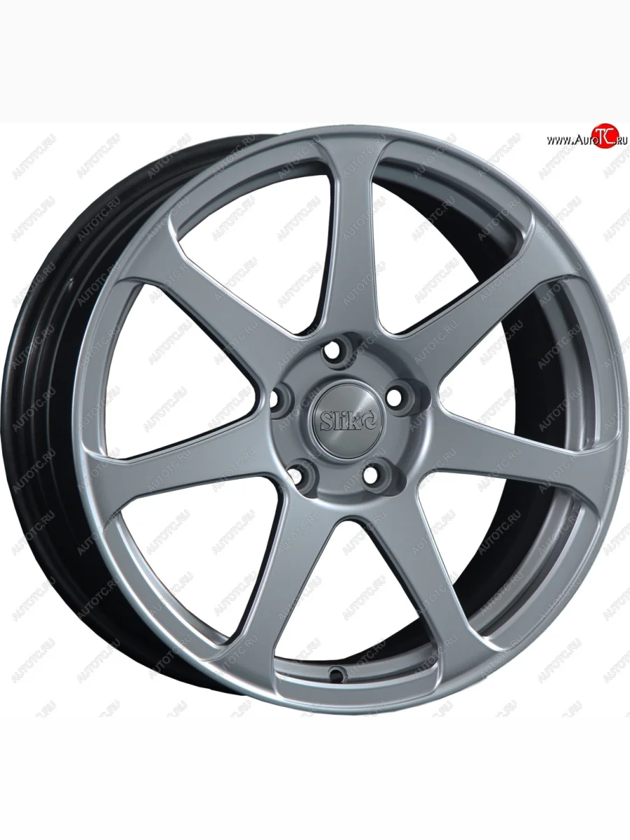 Кованый диск Slik classik R17x7.5 Серебристый тёмный (S25) 7.5x17   (Цвет: S25)  в Самаре Самарской области