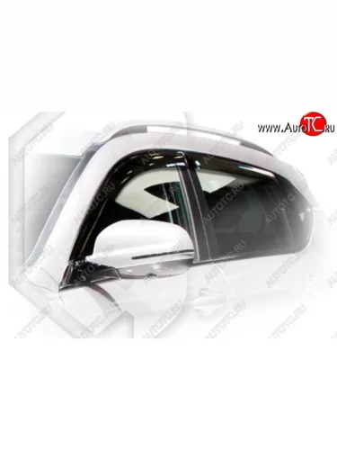 Дефлектор капота CA-Plastiс (Classic полупрозрачный) Haval H2 (2014-2021)