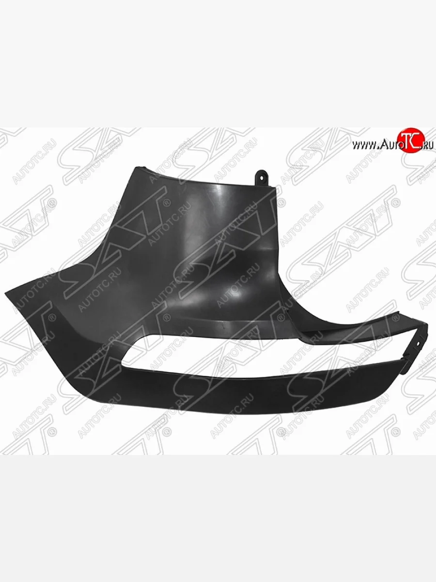 Левый клык заднего бампера SAT  KIA Sportage (2010-2016) 3 SL (Неокрашенный)  в Самаре Самарской области