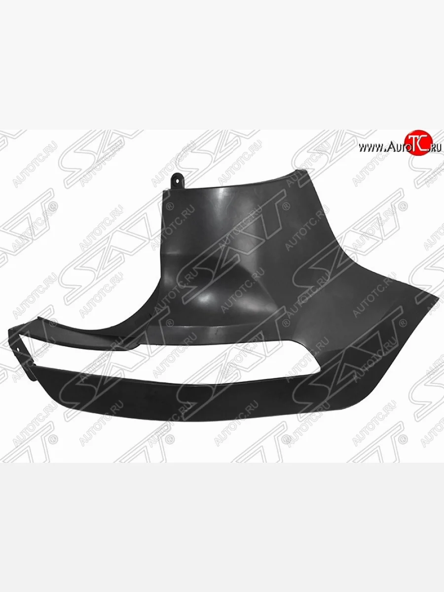 Правый клык заднего бампера SAT  KIA Sportage (2010-2016) 3 SL (Неокрашенный)  в Керчи Республика Крым