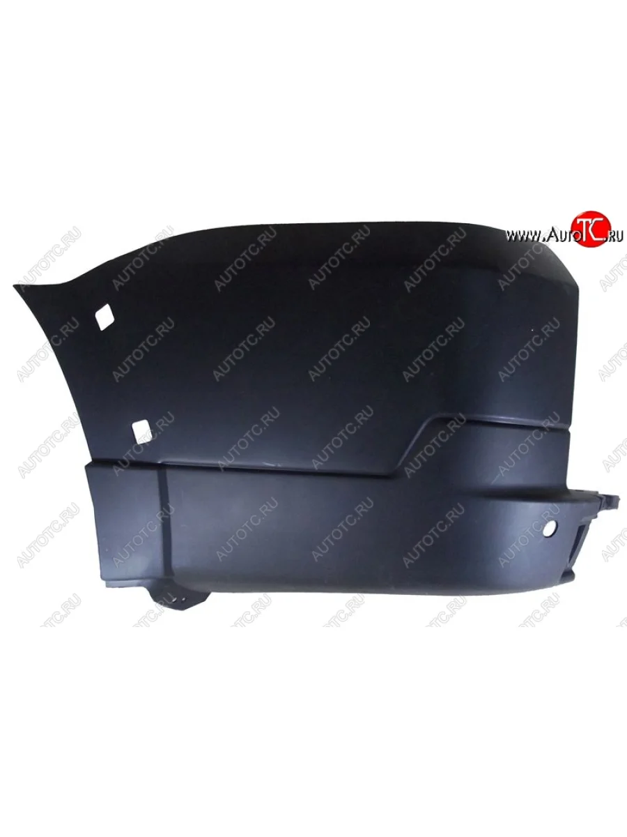 Левый клык заднего бампера SAT Mitsubishi Pajero 4 V90 дорестайлинг (2006-2011) (Неокрашенный)  в Самаре Самарской области