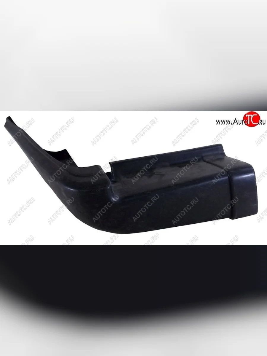Левый клык заднего бампера (рестайлинг) SAT  Toyota Land Cruiser (1989-1997) 80 (Неокрашенный)  в Самаре Самарской области