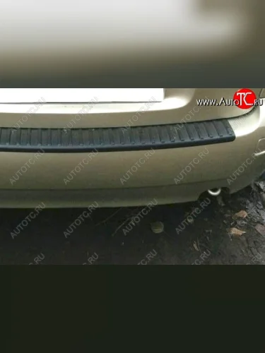 Защитная накладка заднего бампера Тюн-Авто Лада ВАЗ Калина 1118 седан (2004-2013)