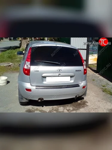 Защитная накладка заднего бампера Тюн-Авто Лада ВАЗ Калина 1119 хэтчбек (2004-2013)