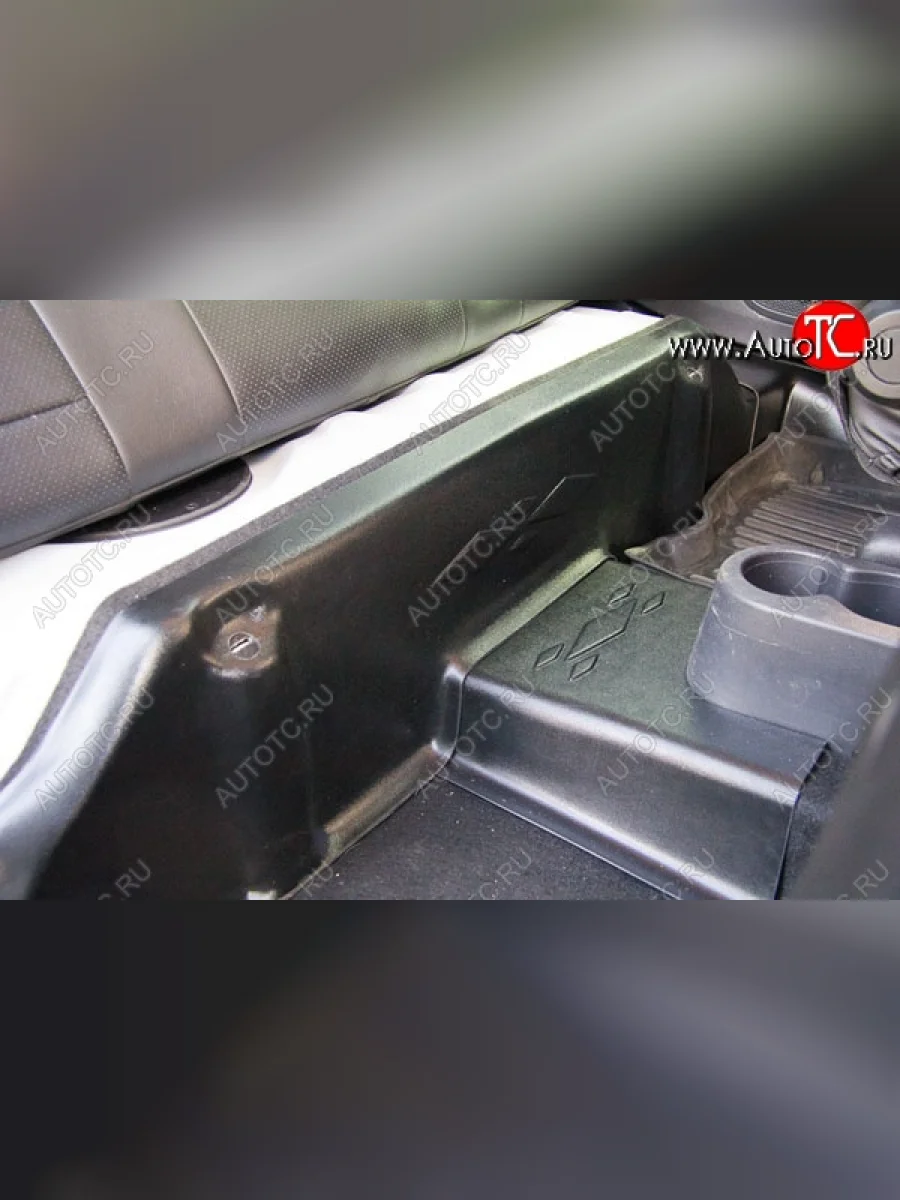 Накладки на ковролин АртФорм Renault Kaptur дорестайлинг (2016-2020) (Под заднее сиденье и на задний тоннель пола)  в Перми Пермском крае