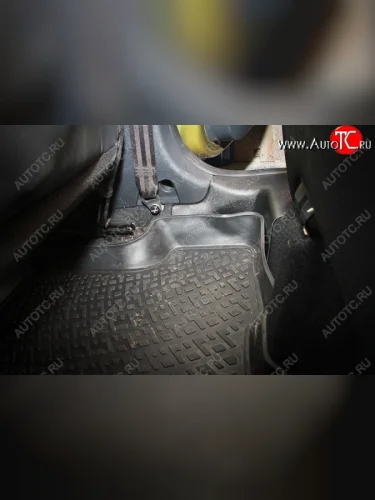 Накладки на ковролин Stepway АртФорм (Задние) Renault Sandero Stepway  (B8) (2014-2022) дорестайлинг, рестайлинг