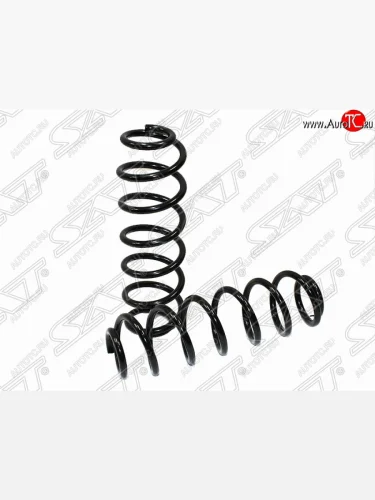 Комплект задних пружин (2 шт) SAT Skoda Octavia A7 рестайлинг лифтбэк (2016-2020)