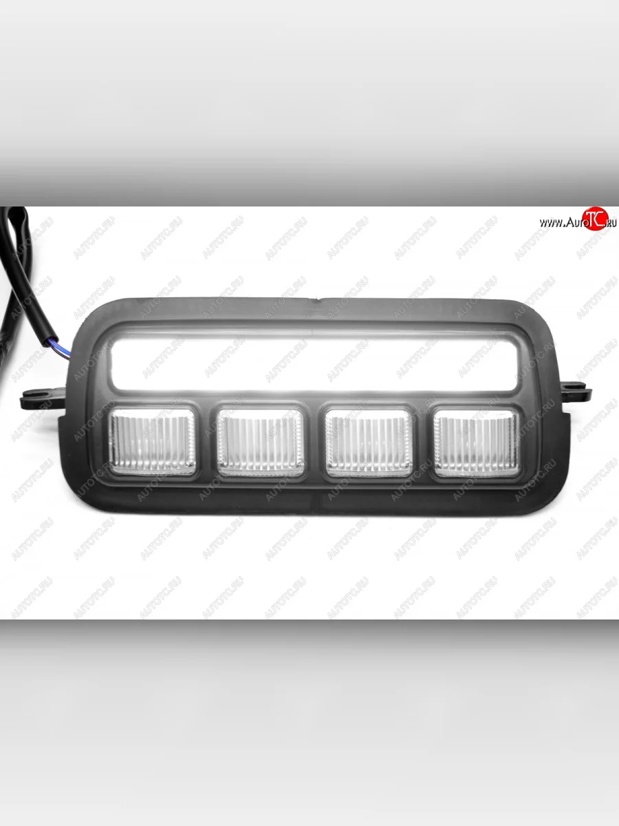 Дневные ходовые огни с поворотниками Тюн-Авто Urban Лада ВАЗ нива 4х4 2131 (Legend) 5 дв. 2-ой рестайлинг (2021-2025) (Поворотник в ВЕРХНЕЙ секции, рассеянный свет)  в Керчи Республика Крым