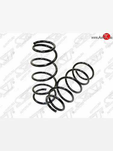 Комплект задних пружин (2 шт) (рестайл) SAT Subaru Forester  SG (2002-2005) дорестайлинг