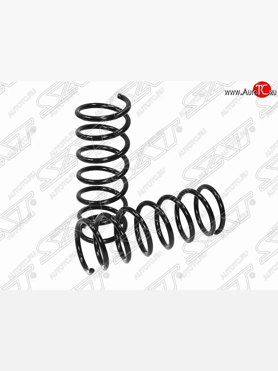 Комплект задних пружин (2 шт) SAT 2WD Daihatsu Sirion (1998-2005)  с доставкой в г. Керчь