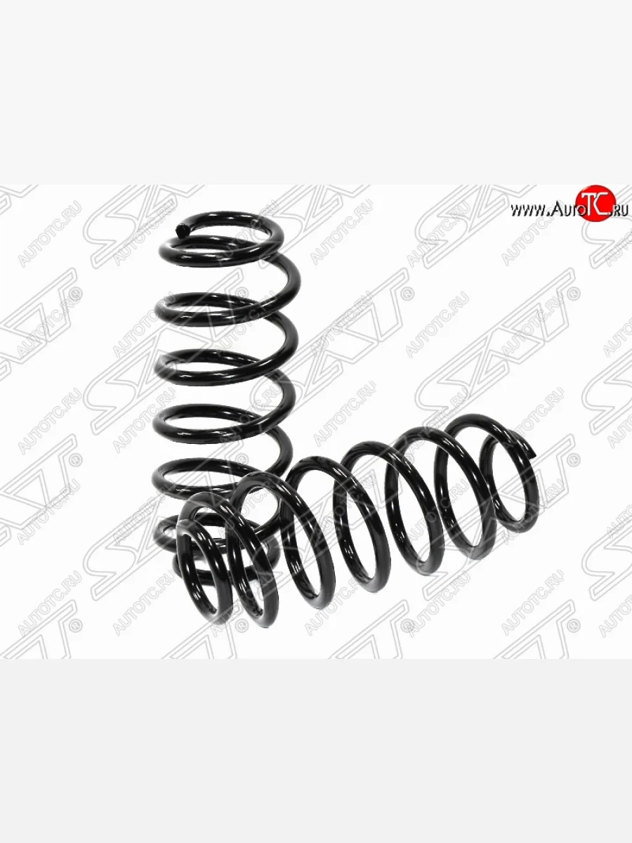Комплект задних пружин (2 шт) 2WD SAT Toyota Ractis (2005-2010)  в Керчи Республика Крым