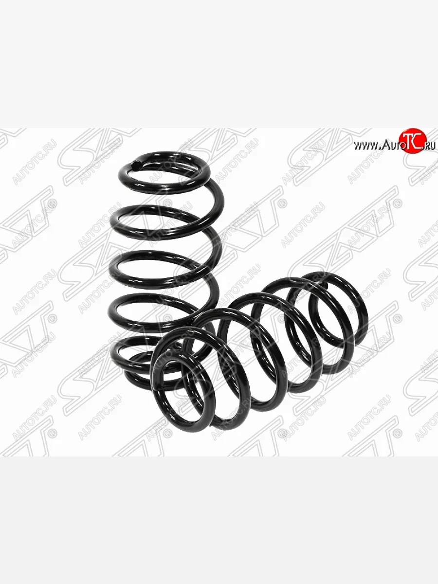 Комплект задних пружин (2 шт) SAT Toyota Vitz XP10 хэтчбэк 3 дв. дорестайлинг (1999-2001)  в Самаре Самарской области