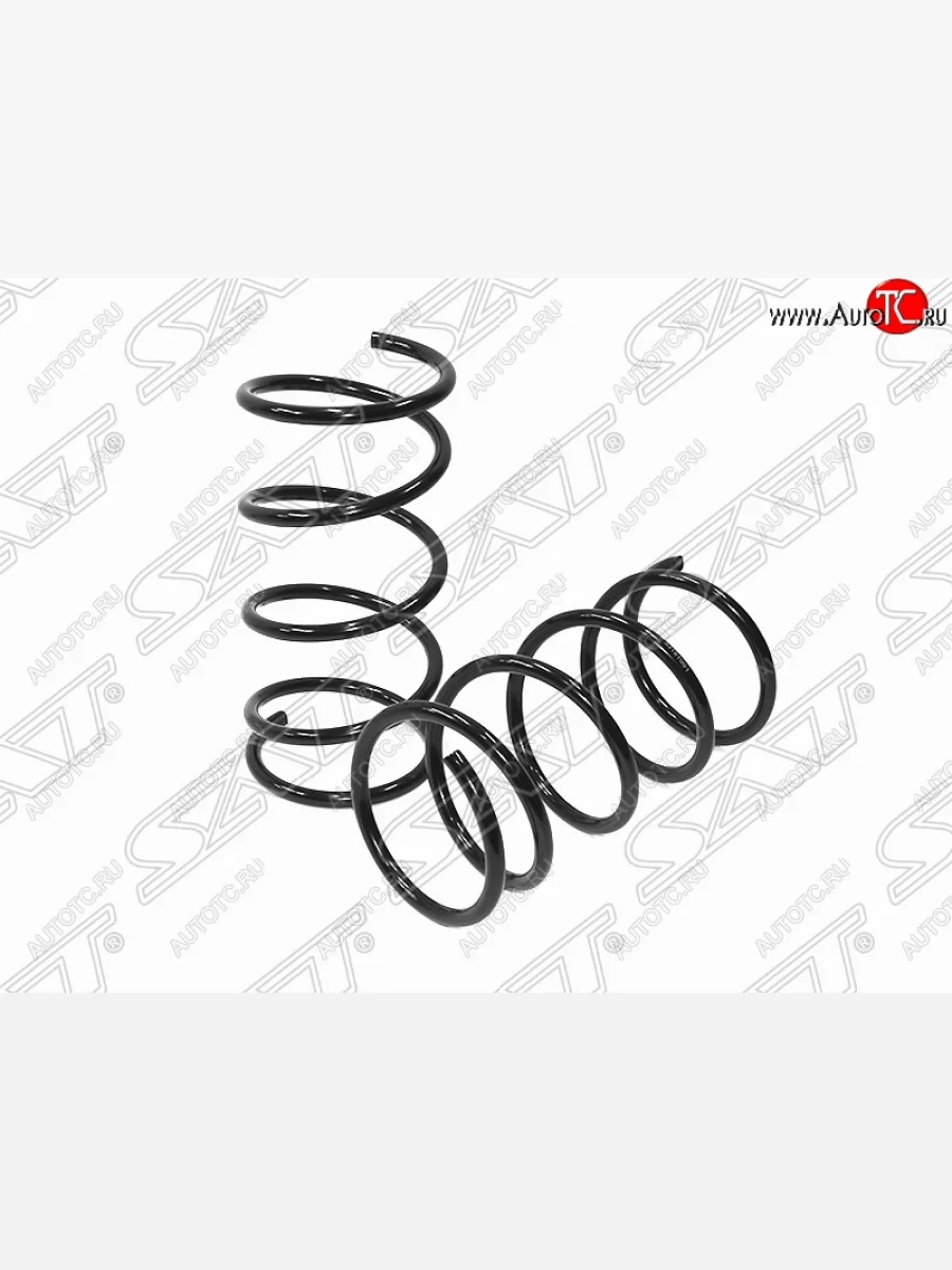Комплект передних пружин SAT (2 шт., 2WD) Honda Civic ES седан дорестайлинг (2000-2003)  в Перми Пермском крае
