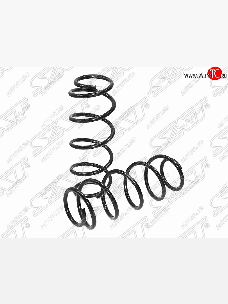 Комплект передних пружин (2 шт.) SAT (2WD) Honda Jazz (2008-2015)  в Самаре Самарской области