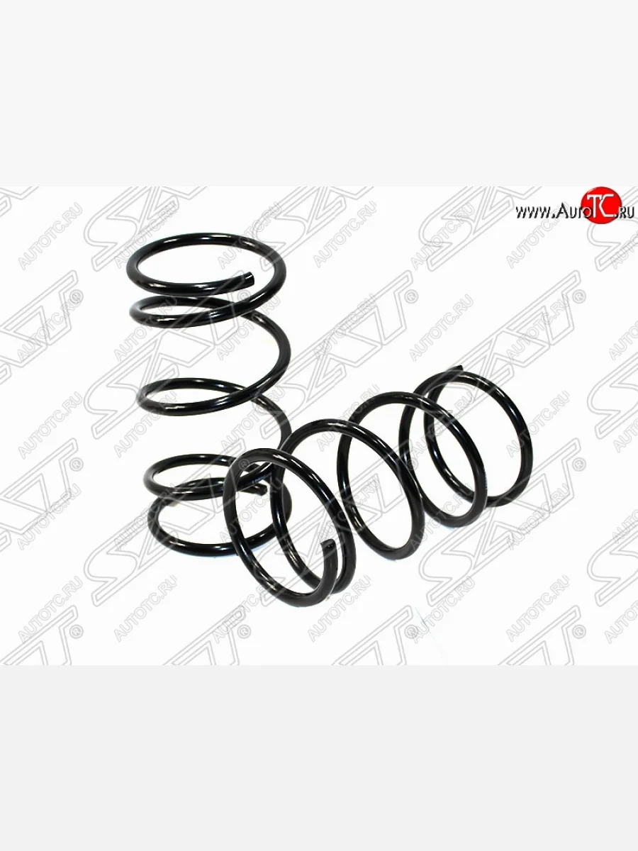 Комплект передних пружин SAT (2 шт., 1.8/2.0) Mitsubishi Lancer 9 CS седан 2-ой рестайлинг (2005-2009)  с доставкой в г. Пермь