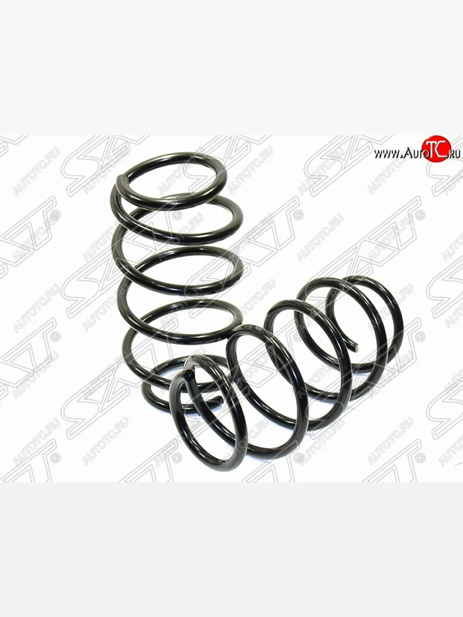 Комплект передних пружин (2 шт.) SAT Nissan Qashqai 1 J10 дорестайлинг (2007-2010)  в Перми Пермском крае