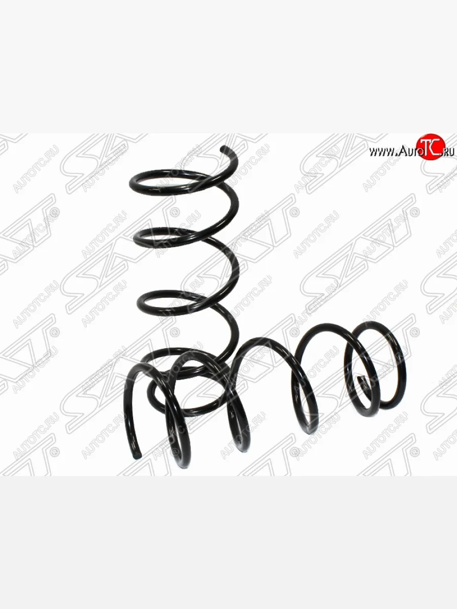 Комплект передних пружин (2 шт.) SAT Nissan Micra K12 5 дв. 2-ой рестайлинг (2007-2010)  в Самаре Самарской области
