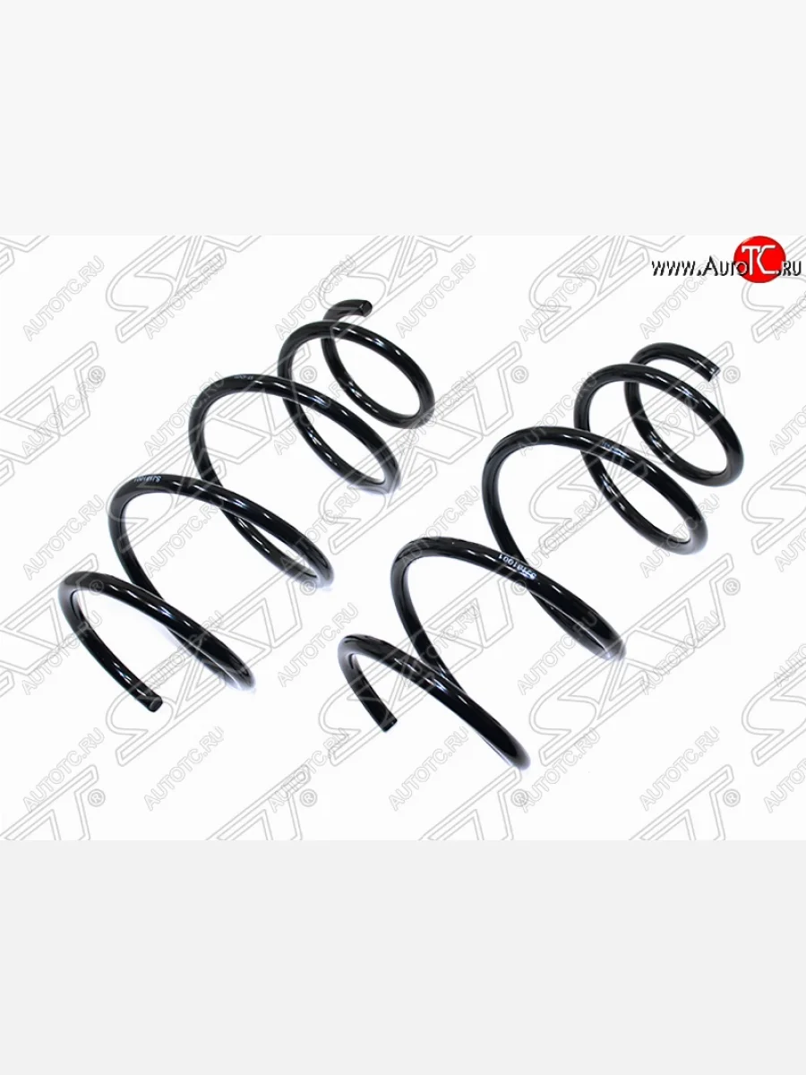 Комплект передних пружин (2 шт.) SAT Toyota RAV4 XA305 5 дв. дорестайлинг (2005-2009)  в Самаре Самарской области