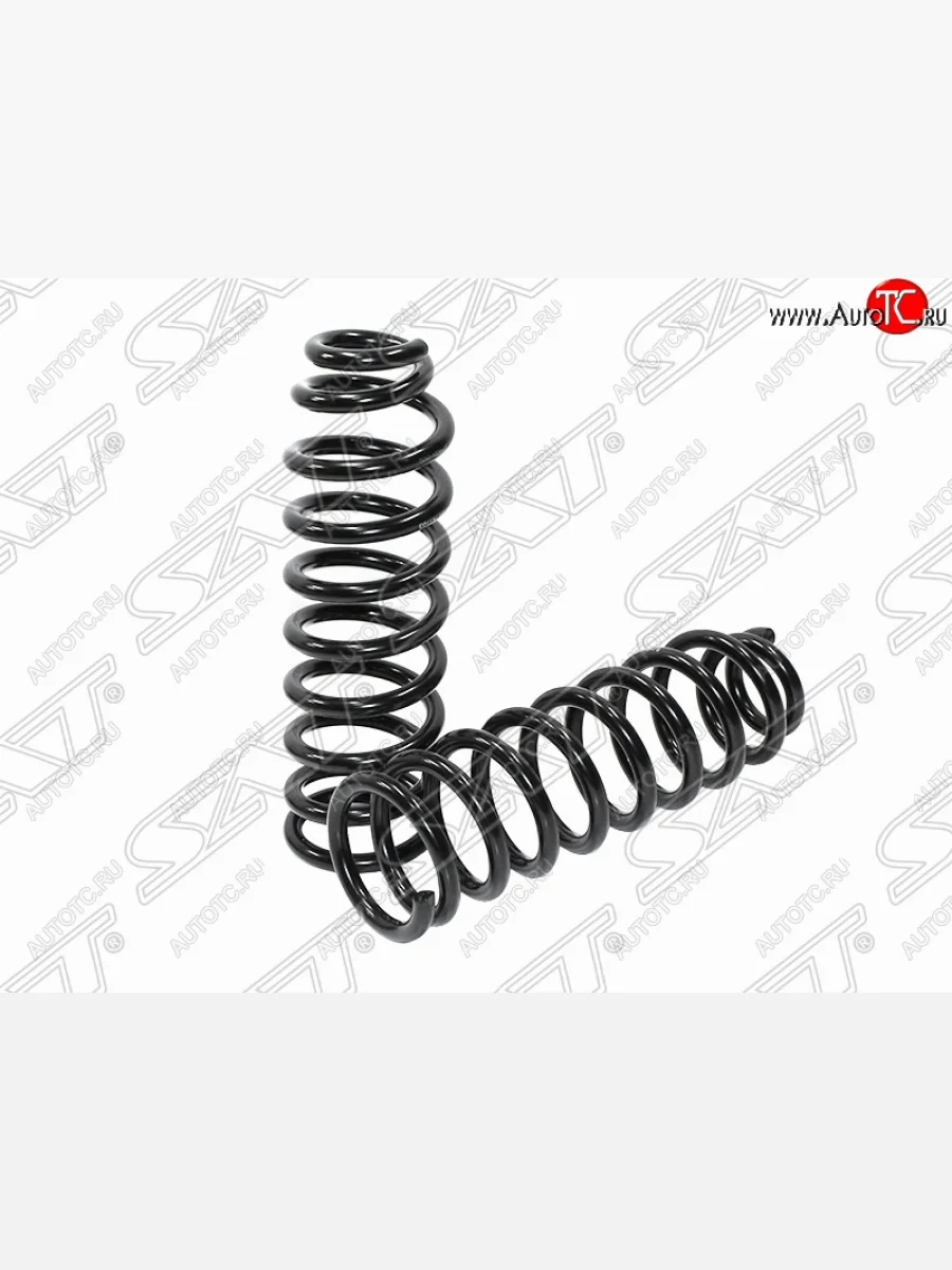 Комплект передних пружин (2 шт.) SAT SSANGYONG Kyron рестайлинг (2007-2016)  с доставкой в г. Керчь