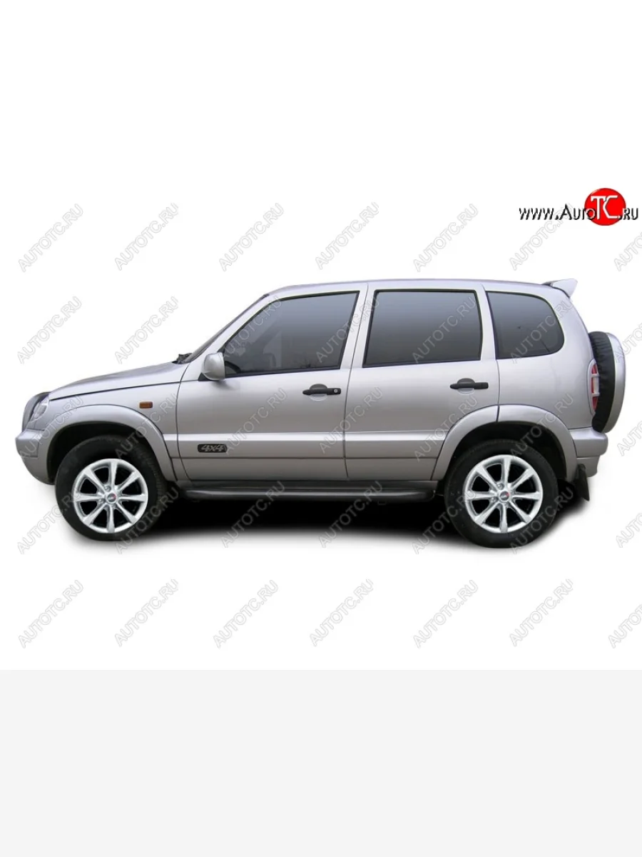 Спойлер 3H Chevrolet Niva 2123 дорестайлинг (2002-2008) (Без места под стоп-сигнал, Неокрашенный)  в Самаре Самарской области