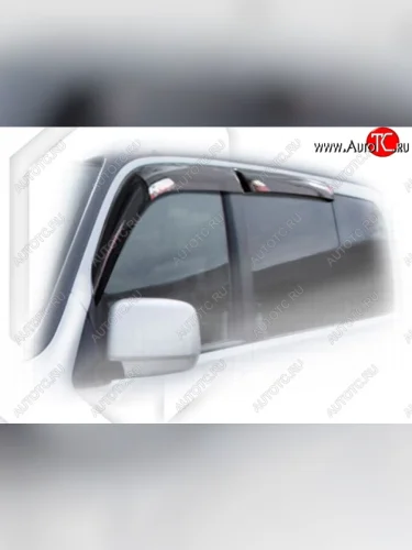 Дефлектора окон  StepWagon (2003-2005) CA-Plastiс (Classic полупрозрачный) Honda StepWagon  RF3,RF4 (2003-2005) минивэн рестайлинг