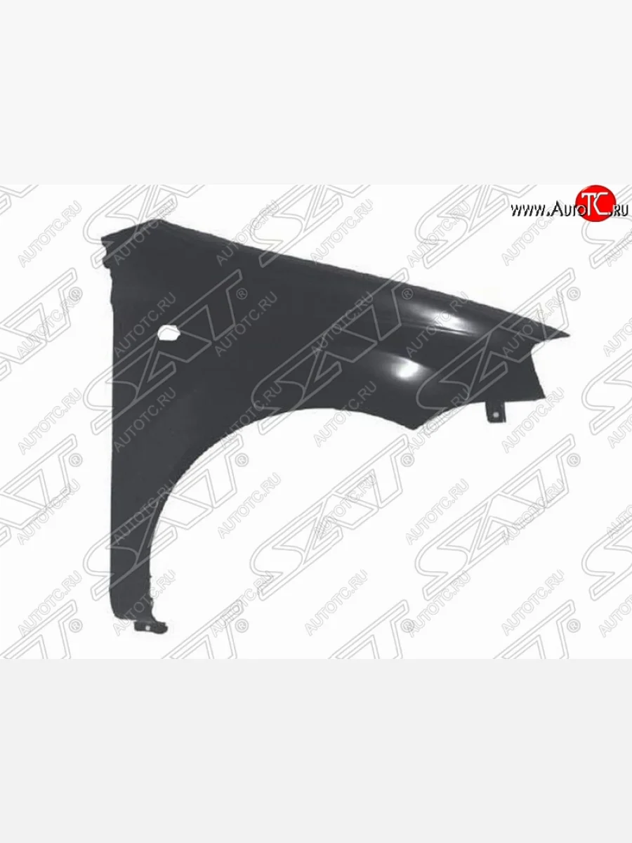 Правое переднее крыло SAT (пр-во Тайвань) Daewoo Kalos (2002-2008) (Неокрашенное)  в Керчи Республика Крым