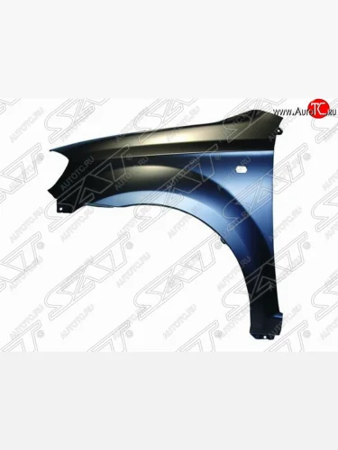 Левое переднее крыло SAT (пр-во Тайвань) Chevrolet Aveo  T250 (2006-2011) седан рестайлинг