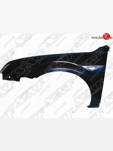 Левое переднее крыло SAT (с отв. под повторитель, Тайвань) Ford Mondeo (2000-2007) Mk3,B4Y дорестайлинг, седан, Mk3,BWY дорестайлинг, универсал, Mk3,B4Y рестайлинг, седан, Mk3,BWY рестайлинг, универсал