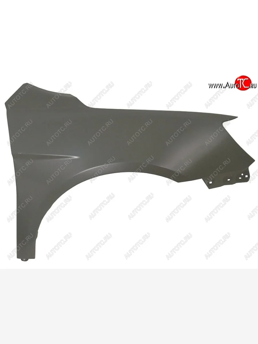 Правое переднее крыло SAT Geely Emgrand EC7 седан 1-ый рестайлинг (2016-2018) (Неокрашенное)  с доставкой в г. Керчь