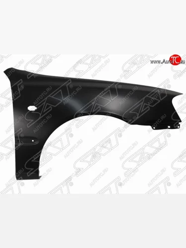 Правое переднее крыло SAT (с отв. под повторитель, пр-во Тайвань) Hyundai Accent 2 LC седан дорестайлинг (ТагАЗ) (1999-2012)