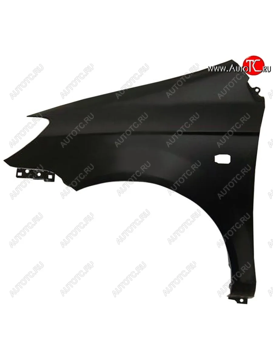 Левое переднее крыло SAT (с отв. под повторитель, пр-во Тайвань) Hyundai Getz TB хэтчбэк 5 дв. рестайлинг (2005-2010) (Неокрашенное)  в Перми Пермском крае