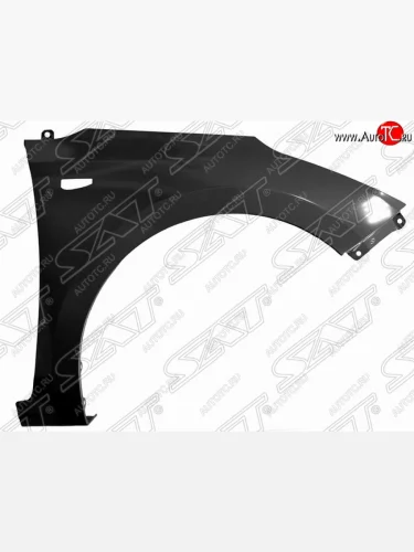 Правое переднее крыло SAT (с отв. под повторитель, пр-во Тайвань) Hyundai Solaris HCR седан дорестайлинг (2017-2020)