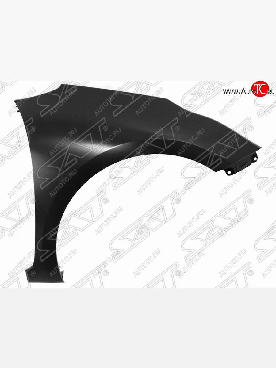 Правое переднее крыло SAT (пр-во Тайвань) KIA Ceed 2 JD рестайлинг, хэтчбэк (2015-2018) (Неокрашенное)  в Перми Пермском крае