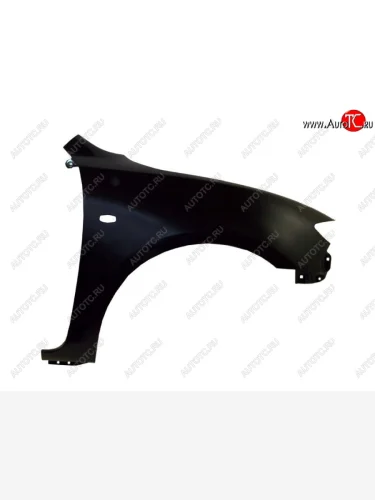 Правое переднее крыло SAT (с отв. под повторитель, Тайвань) Mazda 3/Axela BK дорестайлинг седан (2003-2006)