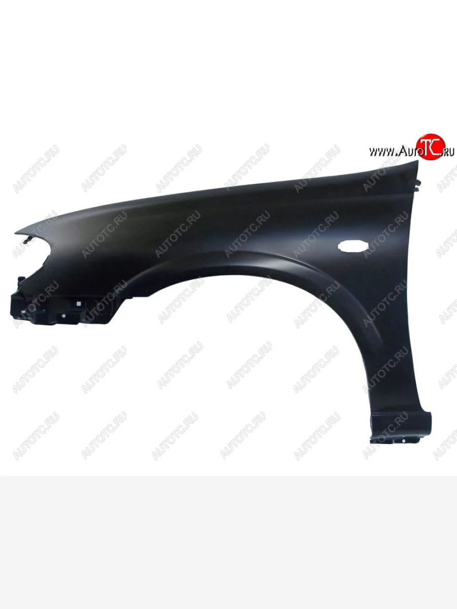 Левое переднее крыло (с отв. под повторитель) (рестайлинг) SAT Nissan Almera 2 N16 седан дорестайлинг (2000-2003) (Неокрашенное)  в Керчи Республика Крым