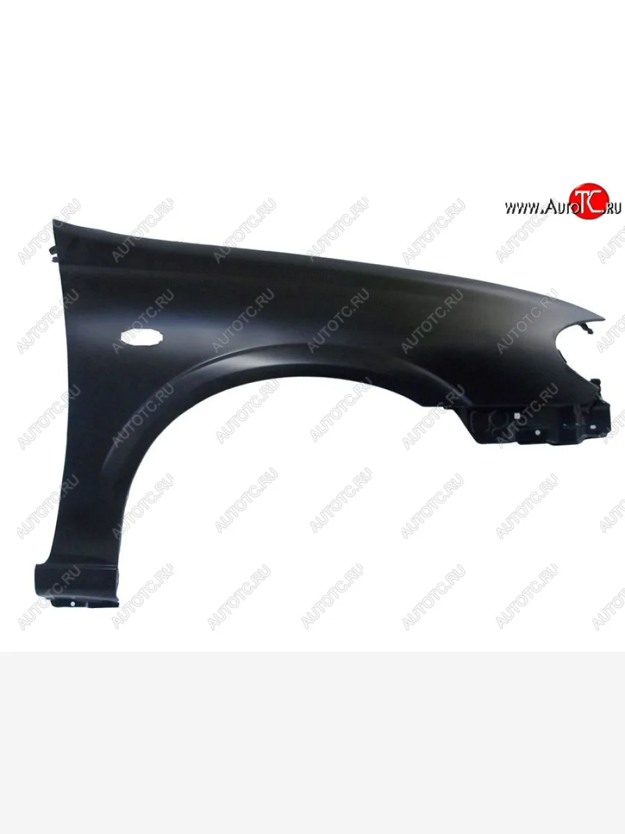 Правое переднее крыло (с отв. под повторитель) (рестайлинг) SAT Nissan Almera 2 N16 седан дорестайлинг (2000-2003) (Неокрашенное)  в Керчи Республика Крым