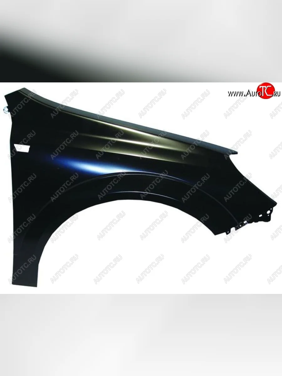 Правое переднее крыло (с отв. под повторитель) SAT Opel Astra H универсал (2004-2007) (Неокрашенное)  в Воронеже Воронежской области