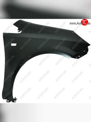 Правое переднее крыло (с отв. под повторитель) SAT Opel Corsa D   дорестайлинг, хэтчбэк 5 дв. (2006-2010)