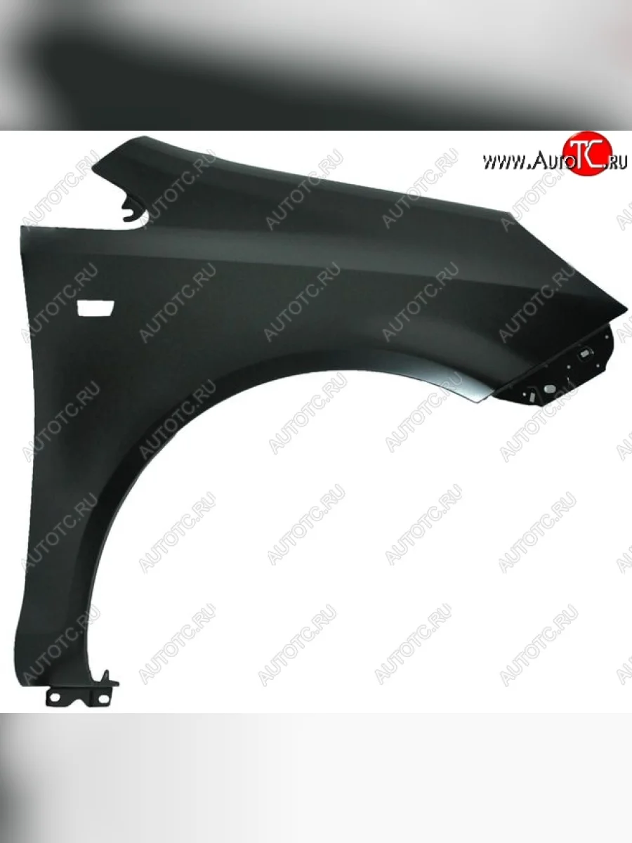 Правое переднее крыло (с отв. под повторитель) SAT Opel Corsa D дорестайлинг, хэтчбэк 3 дв. (2006-2010) (Неокрашенное)  в Керчи Республика Крым
