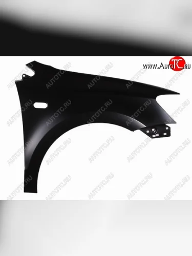 Правое переднее крыло (с отв. под повторитель) SAT Volkswagen Polo Mk5 6R,6C,61 седан дорестайлинг (2009-2015)