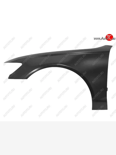 Левое переднее крыло SAT (без отверстия под повторитель поворота, STEEL,Тайвань) Audi A6 C7 дорестайлинг, седан (2010-2014)