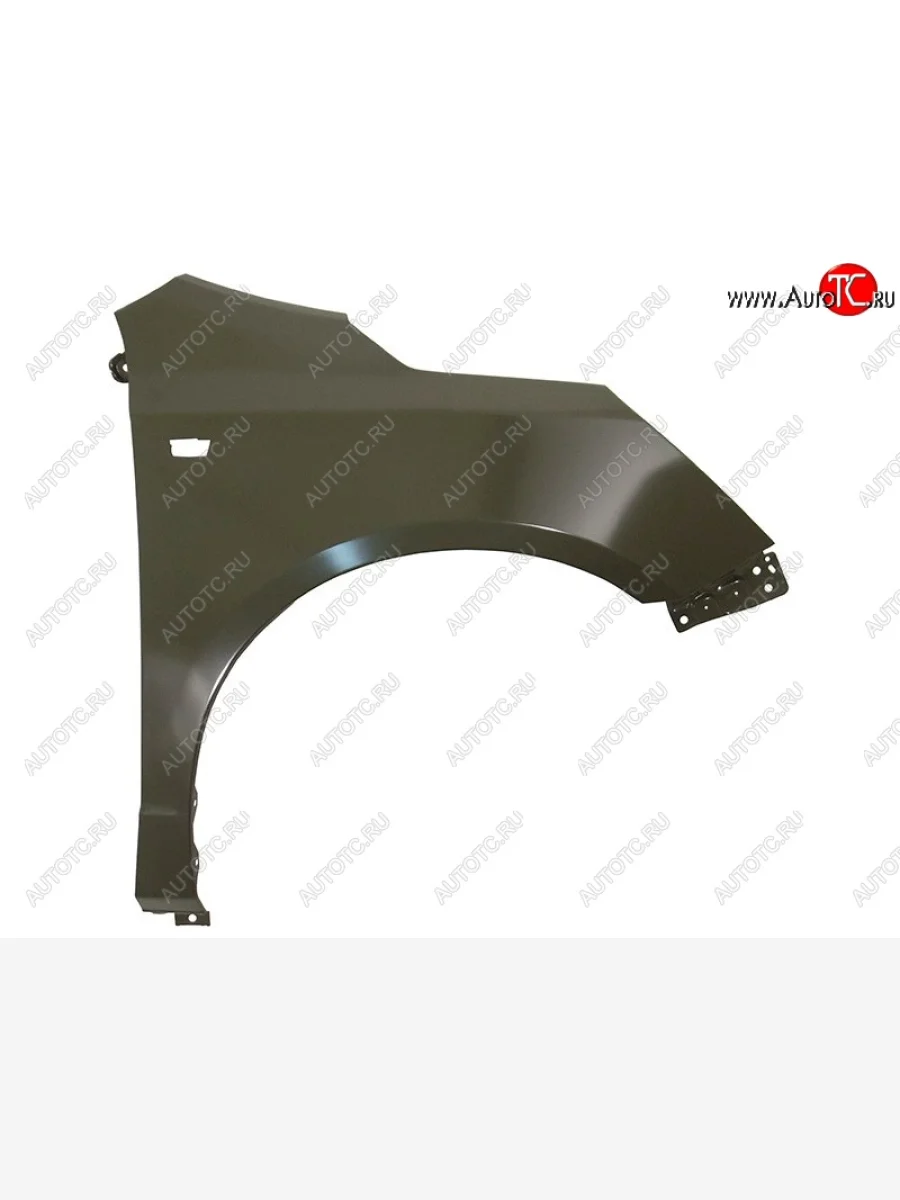 Правое переднее крыло SAT (с отв. под повторитель) Chevrolet Cobalt седан дорестайлинг (2011-2016) (Неокрашенное)  в Керчи Республика Крым