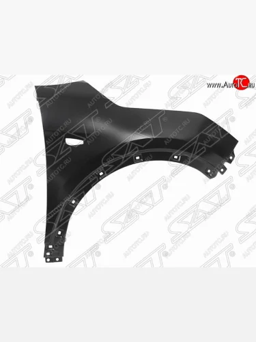 Правое переднее крыло SAT (с отв. под повторитель, пр-во Тайвань) Hyundai Creta GS дорестайлинг (2015-2019)