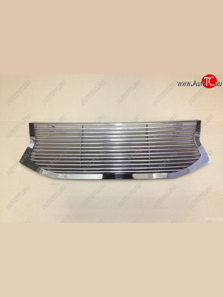 Решетка радиатора CrTuning Ламель Уаз Патриот 23632 1 рестайлинг пикап (2014-2016) (Без защиты фар)  с доставкой в г. Пермь