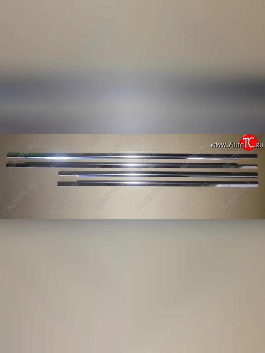 Хромированые молдинги под окно CrTuning Уаз Патриот 23632 дорестайлинг пикап (2008-2014)  в Самаре Самарской области